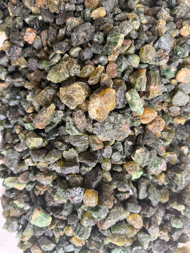 Tourmaline Green and Yellow